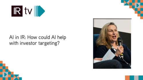 AI in IR: How could AI help with investor targeting?  