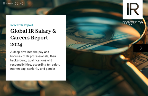 Global IR Salary & Careers Report 