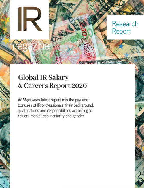 Global IR Salary & Careers Report 2020 now available