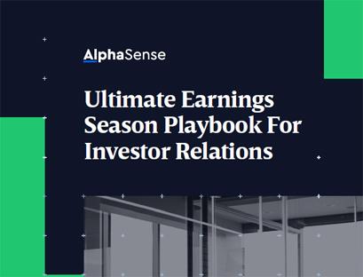 Ultimate earnings season playbook for investor relations