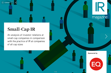 Small-Cap IR report now available