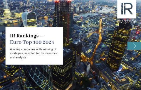 IR Rankings – Euro Top 100 2024 now available
