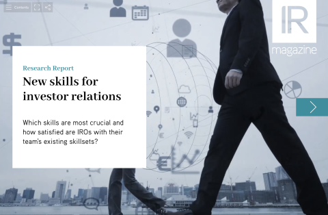 New skills for investor relations now available