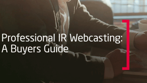 Professional IR Webcasting: A Buyers Guide